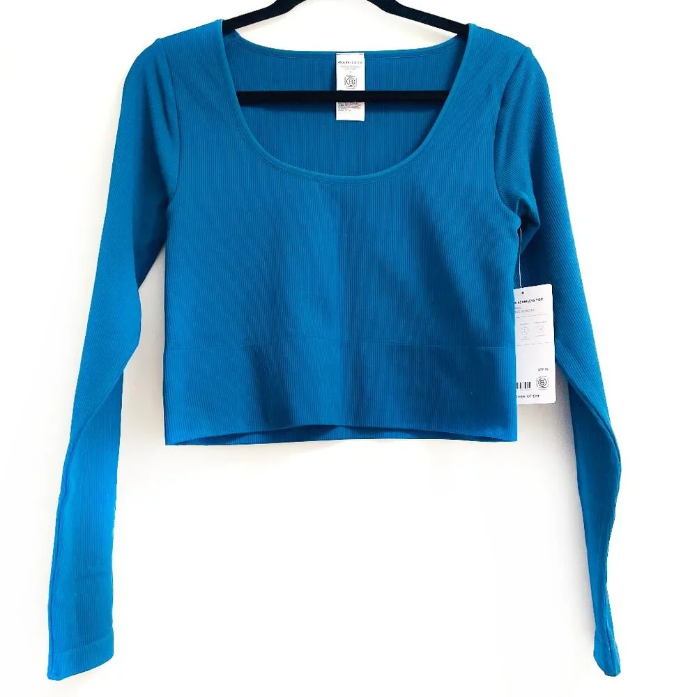 NWT Athleta Aurora Seamless Top - Picture 8 of 14